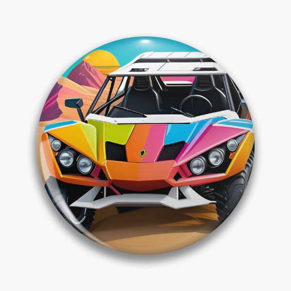 Item preview, Cool Dune Buggy Desert Rally Racing Car designed and sold by TheArtOfPat.