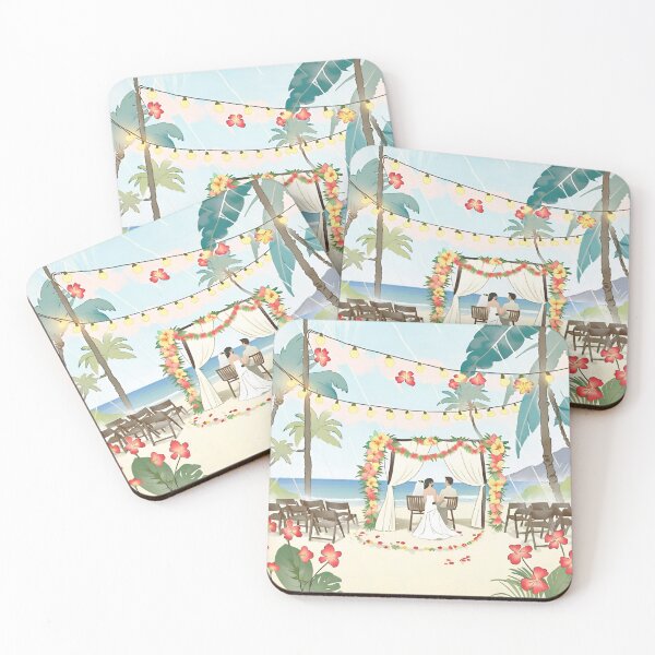 Item preview, Hawaiian Beach Wedding designed and sold by woohoohoo.