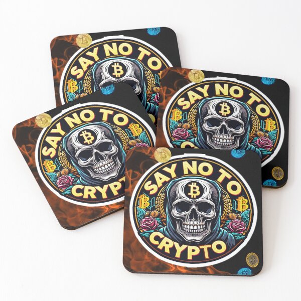 Item preview, Say No To Crypto  designed and sold by PRBloem.
