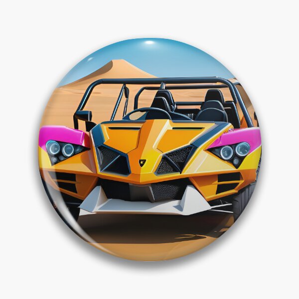 Item preview, Cool Dune Buggy Desert Rally Racing Car designed and sold by TheArtOfPat.