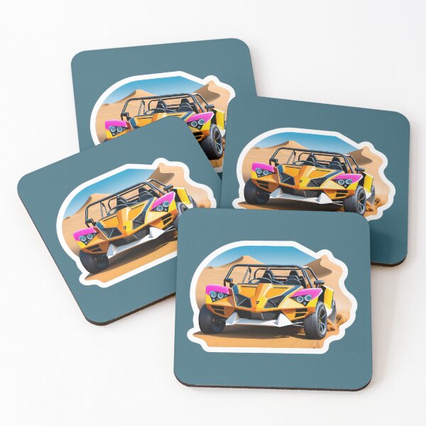 Item preview, Cool Dune Buggy Desert Rally Racing Car designed and sold by TheArtOfPat.