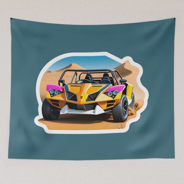 Item preview, Cool Dune Buggy Desert Rally Racing Car designed and sold by TheArtOfPat.