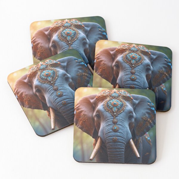 Item preview, Elephant Portrait designed and sold by ElephantVibes.