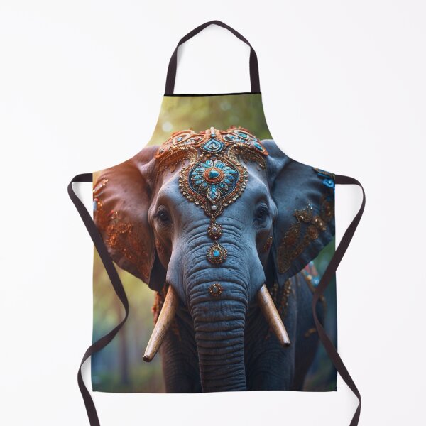 Item preview, Elephant Portrait designed and sold by ElephantVibes.
