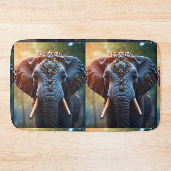 Item preview, Elephant Portrait designed and sold by ElephantVibes.