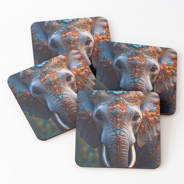 Item preview, Elephant Portrait designed and sold by ElephantVibes.