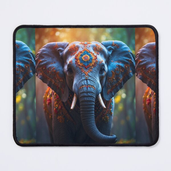 Item preview, Elephant Portrait designed and sold by ElephantVibes.