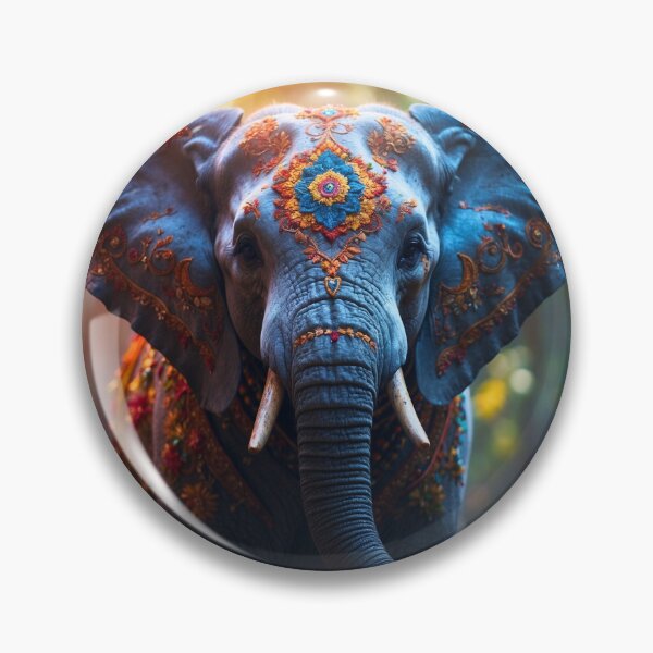 Item preview, Elephant Portrait designed and sold by ElephantVibes.