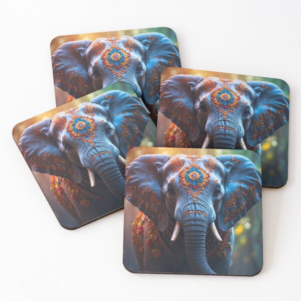Item preview, Elephant Portrait designed and sold by ElephantVibes.