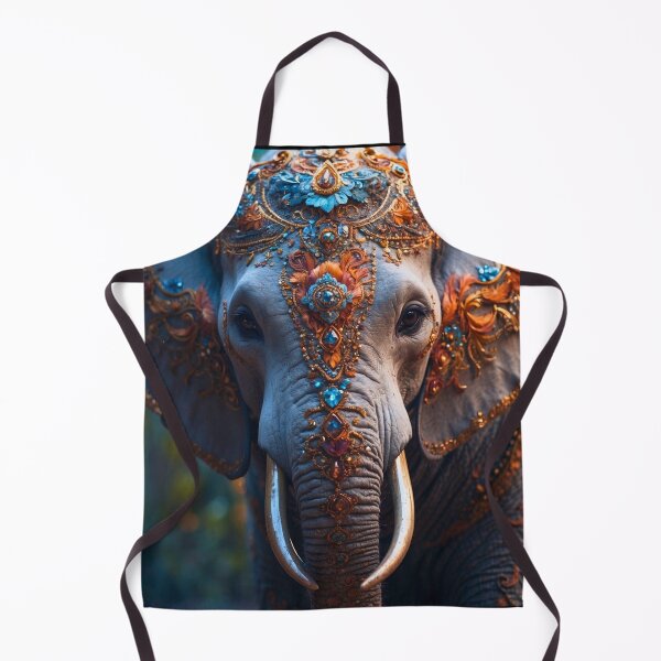 Item preview, Elephant Portrait designed and sold by ElephantVibes.
