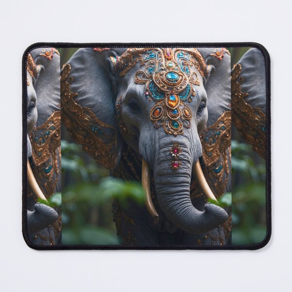 Item preview, Elephant Portrait designed and sold by ElephantVibes.