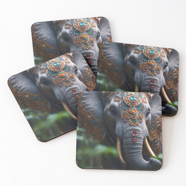 Item preview, Elephant Portrait designed and sold by ElephantVibes.