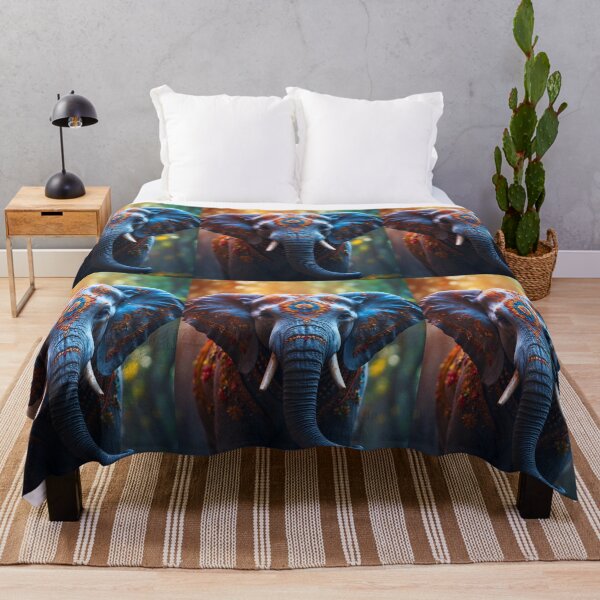Item preview, Elephant Portrait designed and sold by ElephantVibes.
