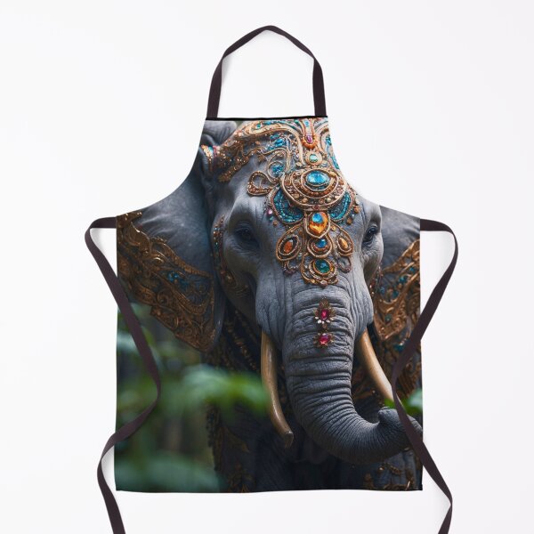 Item preview, Elephant Portrait designed and sold by ElephantVibes.