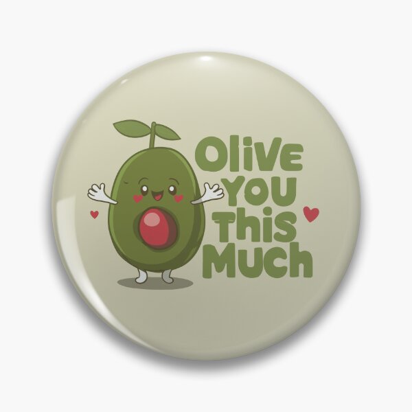 Item preview, Olive you this much designed and sold by GlowinUp Shop.