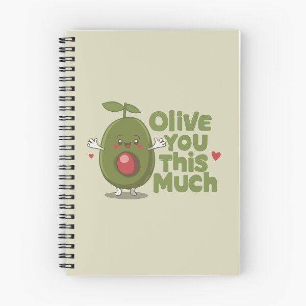 Item preview, Olive you this much designed and sold by GlowinUp Shop.