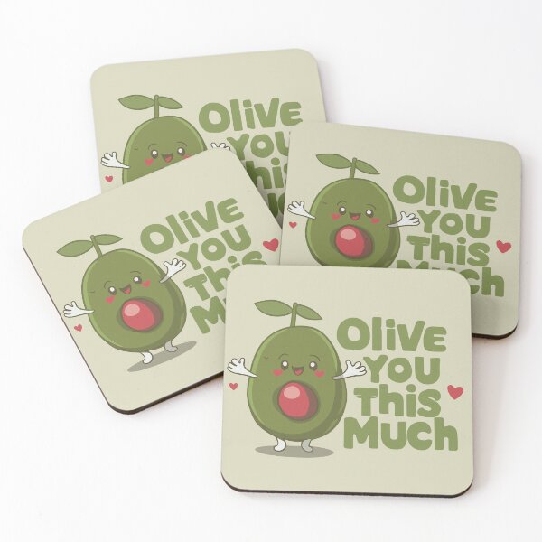 Item preview, Olive you this much designed and sold by GlowinUp Shop.