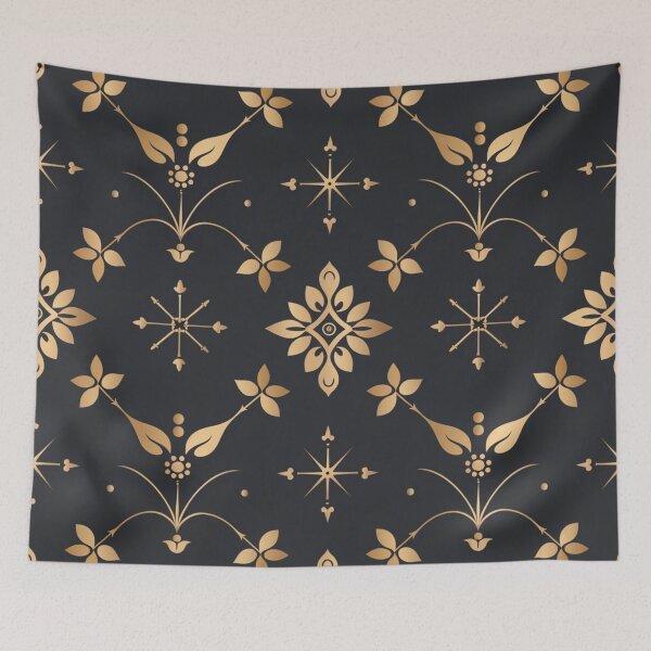 Item preview, Golden Elegant Streamlined Graphic Elements designed and sold by Ace Apparel  Attire.