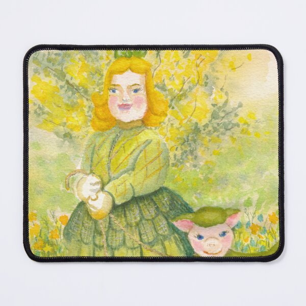Item preview, Shepherdess and Lamb Watercolour designed and sold by STHoganArtist.