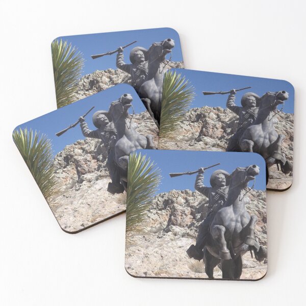 Item preview, Pancho Villa statue above Zacatecas, Mexico designed and sold by Eleanor Wylie.