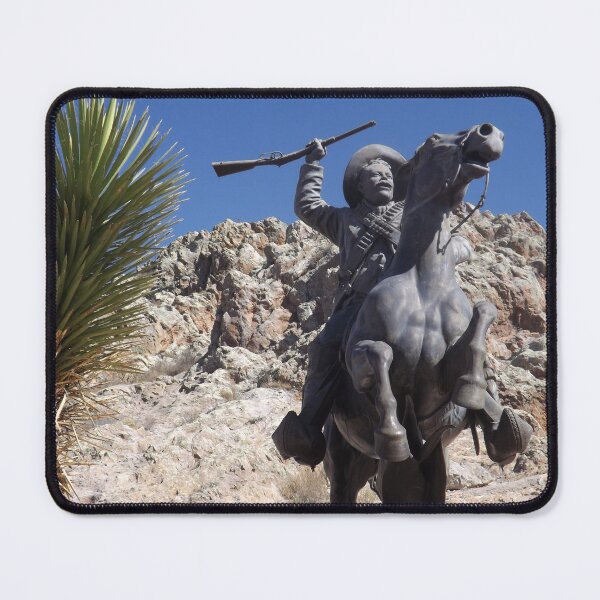 Item preview, Pancho Villa statue above Zacatecas, Mexico designed and sold by Eleanor Wylie.