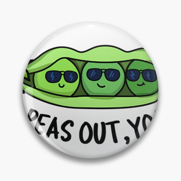 Item preview, Peas Out Yo Funny Peas Puns  designed and sold by JohnsonBoehm.