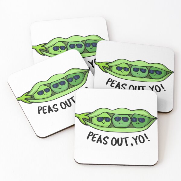 Item preview, Peas Out Yo Funny Peas Puns  designed and sold by JohnsonBoehm.