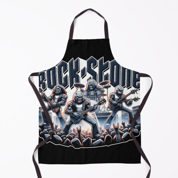 Item preview, Rock Stone The Heavy Metal Band Tee designed and sold by Baileeacejkovic.
