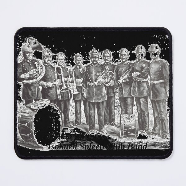 Item preview,  Colonel Cumins Isolated Spleen Club Band designed and sold by FionaPennanen.