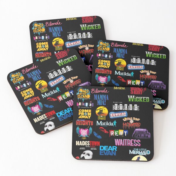 Item preview, Musical Theater Sticker Inspired by Broadway Shows  designed and sold by JohnsonBoehm.