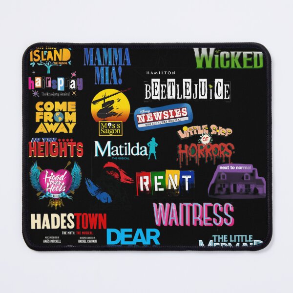 Item preview, Musical Theater Sticker Inspired by Broadway Shows designed and sold by JohnsonBoehm.