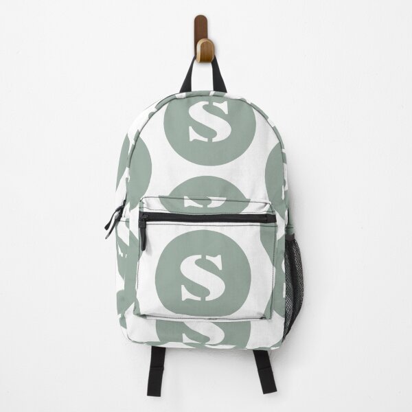 Item preview, Lowercase Alphabet S in Green Circle Modern Monogram Family Name Initial designed and sold by Ching Teoh.