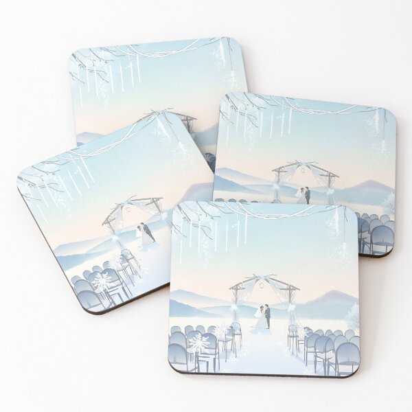 Item preview, Winter Wonderland Outdoor Wedding designed and sold by woohoohoo.