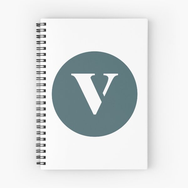 Item preview, Lowercase Alphabet V in Green Circle Modern Monogram Family Name Initial designed and sold by Ching Teoh.
