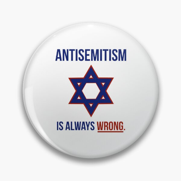 Item preview, Antisemitism is always wrong  designed and sold by Rachel the Artist .