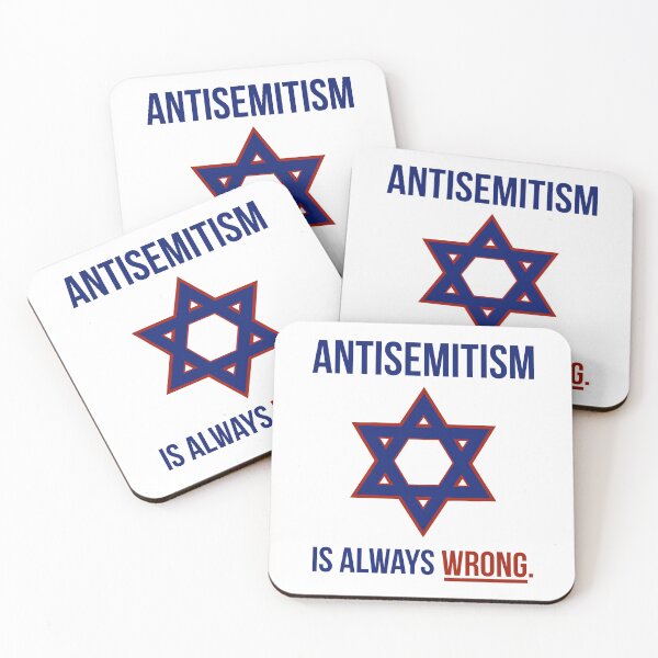 Item preview, Antisemitism is always wrong  designed and sold by Rachel the Artist .