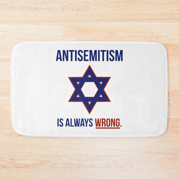 Item preview, Antisemitism is always wrong  designed and sold by Rachel the Artist .