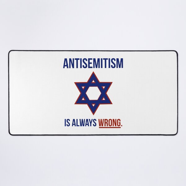 Item preview, Antisemitism is always wrong designed and sold by Rachel the Artist .