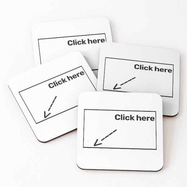 Item preview, Click Here' Commanding Call-to-Action designed and sold by Rafaelmg503.