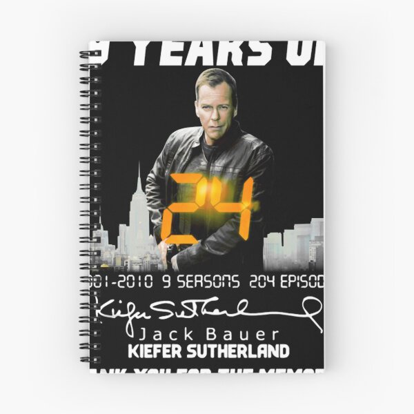 Item preview, 9-years-of-24-Jack-Bauer-Kiefer-Sutherland-thank-you-for-the-memories designed and sold by Bustamante84.