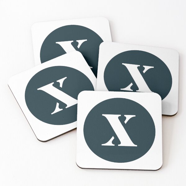 Item preview, Lowercase Alphabet X in Green Circle Modern Monogram Family Name Initial designed and sold by Ching Teoh.