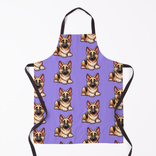 Item preview, Cute Friendly German Shepherd Breed Cartoony designed and sold by TD-Humor.