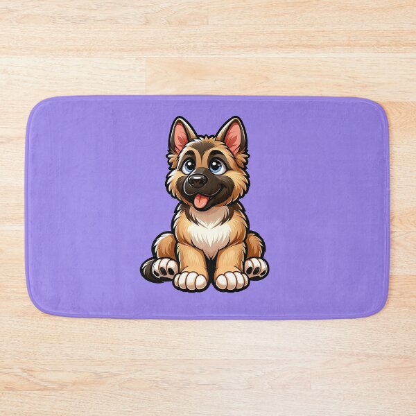 Item preview, Cute Friendly German Shepherd Breed Cartoony designed and sold by TD-Humor.