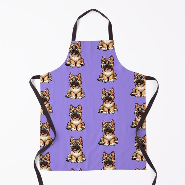 Item preview, Cute Friendly German Shepherd Breed Cartoony designed and sold by TD-Humor.