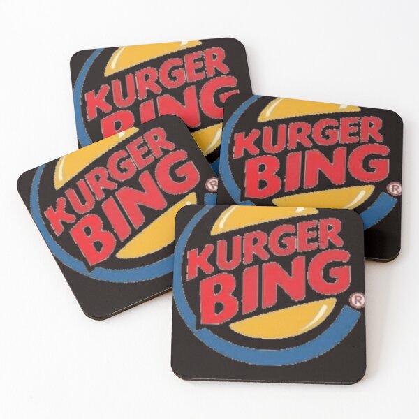 Item preview, Kurger Bing Company Name Parody Company Logos Business Logo Parody Fast Food designed and sold by Ernestinempel.
