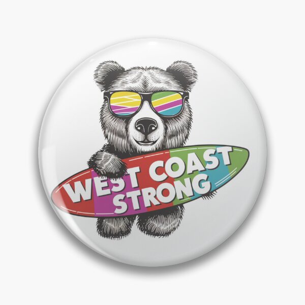Item preview, West Coast Strong designed and sold by trendybutterfly.