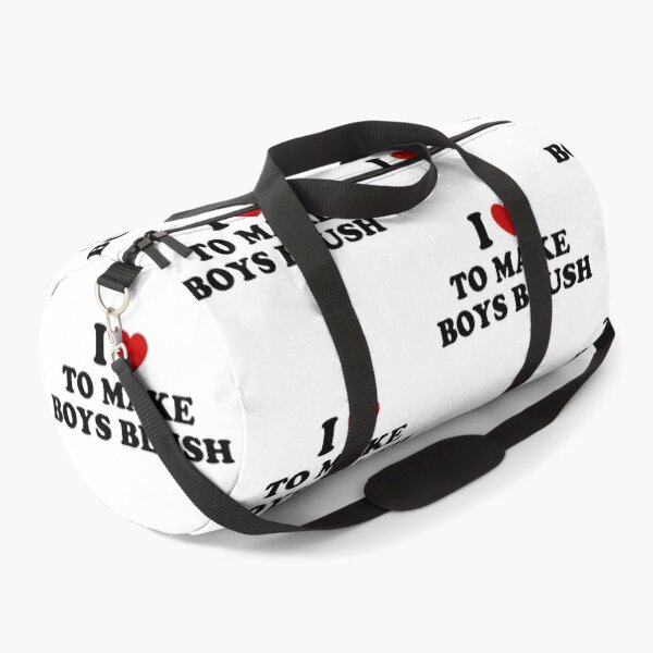 Item preview,  I <3 to make boys blush - quote designed and sold by Lyxy.