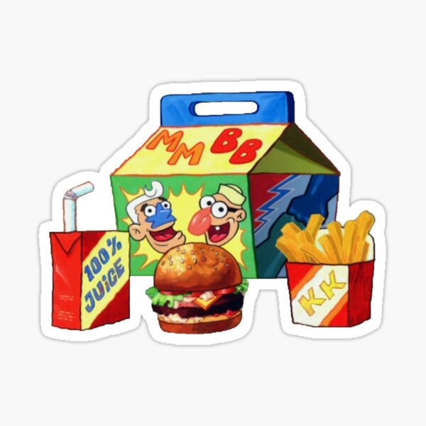 Krabby Meal Sticker