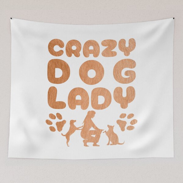 Item preview, The Crazy Dog Lady designed and sold by southerndoll67.