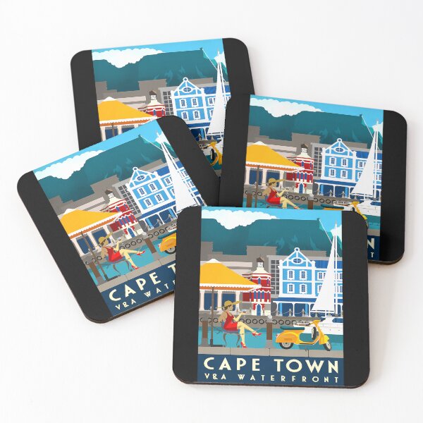 Item preview, Vintage Travel Poster - Cape Town  designed and sold by Maressaleeah.